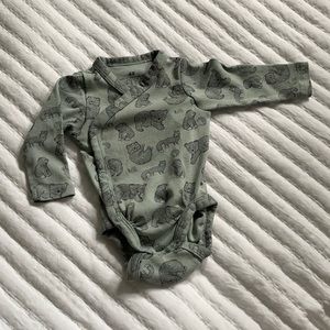 H&M Woodland Creatures Long Sleeve Onesie